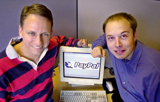 With great intelligence, he helped found PayPal. (http://www.buzzfortune.com/business/17-cool-facts- ())